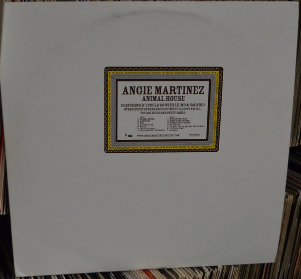 Angie Martinez - Animal House (Clean & Dirty LP) | Elektra (ED-6360)