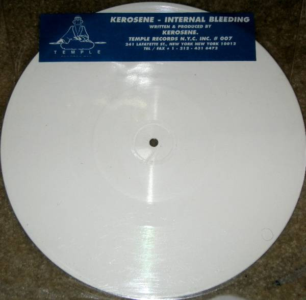 Kerosene - Internal Bleeding | Temple Records N.Y.C. Inc. (# 007) - main Kerosene - Internal Bleeding | Temple Records N.Y.C. Inc. (# 007) - main