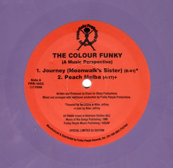 Blaze - The Colour Funky (A Music Perspective) | Funky People (FPR-1003) - main Blaze - The Colour Funky (A Music Perspective) | Funky People (FPR-1003) - main