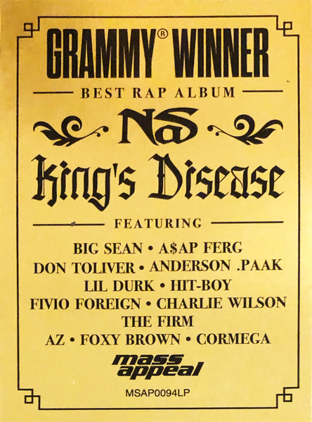 Nas - King's Disease | Mass Appeal (MSAP0094LP) - 3 Nas - King's Disease | Mass Appeal (MSAP0094LP) - 3