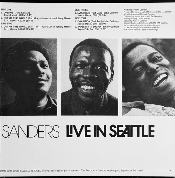 John Coltrane Featuring Pharoah Sanders - Live In Seattle | ABC Impulse! (AS-9202-2) - 3 John Coltrane Featuring Pharoah Sanders - Live In Seattle | ABC Impulse! (AS-9202-2) - 3