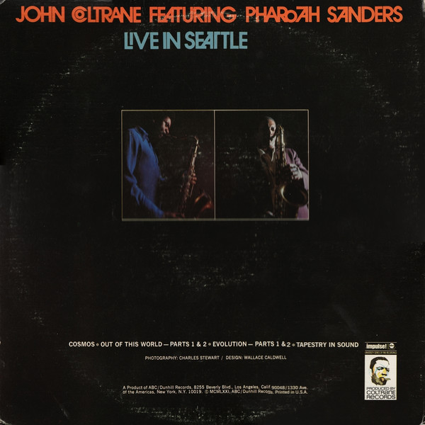 John Coltrane Featuring Pharoah Sanders - Live In Seattle | ABC Impulse! (AS-9202-2) - 4 John Coltrane Featuring Pharoah Sanders - Live In Seattle | ABC Impulse! (AS-9202-2) - 4