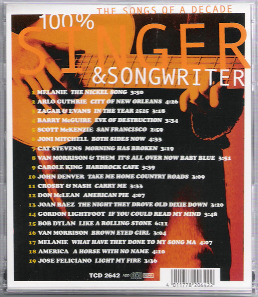 Various - 100% Singer & Songwriter | TCD (TCD 2642) - 2