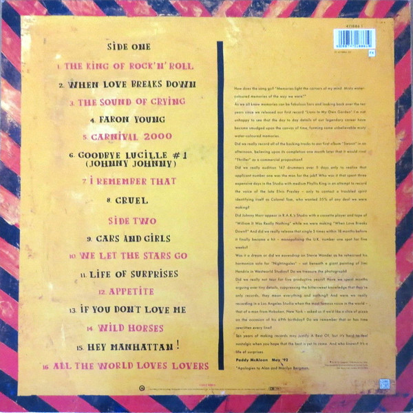 Prefab Sprout - The Best Of Prefab Sprout A Life Of Surprises | Columbia (471886 1) - 2