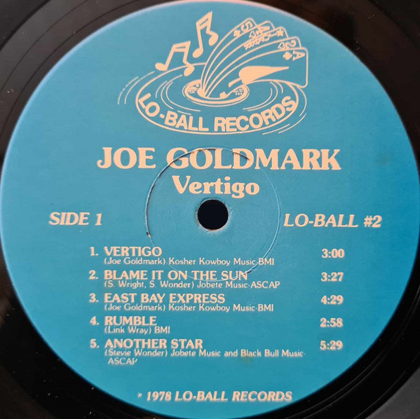 Joe Goldmark - Vertigo | Lo-Ball Records (LO-BALL #2) - 3 Joe Goldmark - Vertigo | Lo-Ball Records (LO-BALL #2) - 3