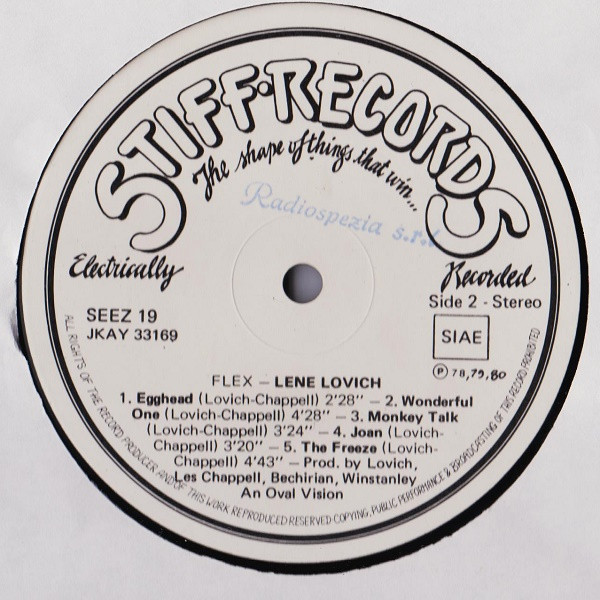 Lene Lovich - Flex | Stiff Records (SEEZ 19) - 4 Lene Lovich - Flex | Stiff Records (SEEZ 19) - 4