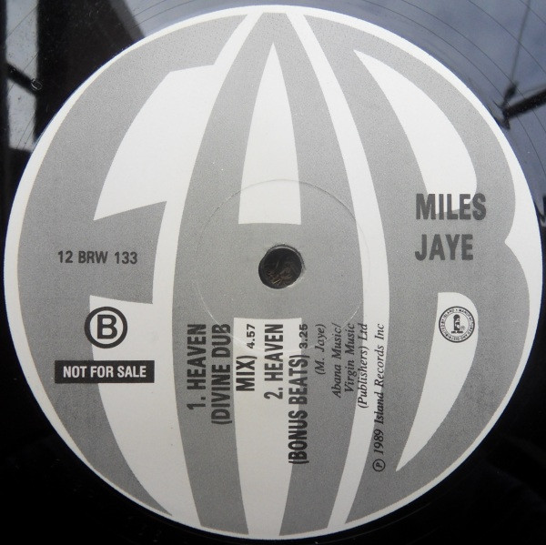Miles Jaye - Heaven | 4th & Broadway (12 BRW 133) - 3