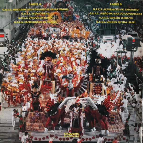 Various - Sambas De Enredo Das Escolas De Samba Do Grupo 1A - Carnaval 91 | RCA (223.1001) - 2 Various - Sambas De Enredo Das Escolas De Samba Do Grupo 1A - Carnaval 91 | RCA (223.1001) - 2