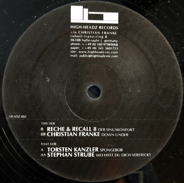 Various - Untitled | High-Headz Records (HEADZ 002)
