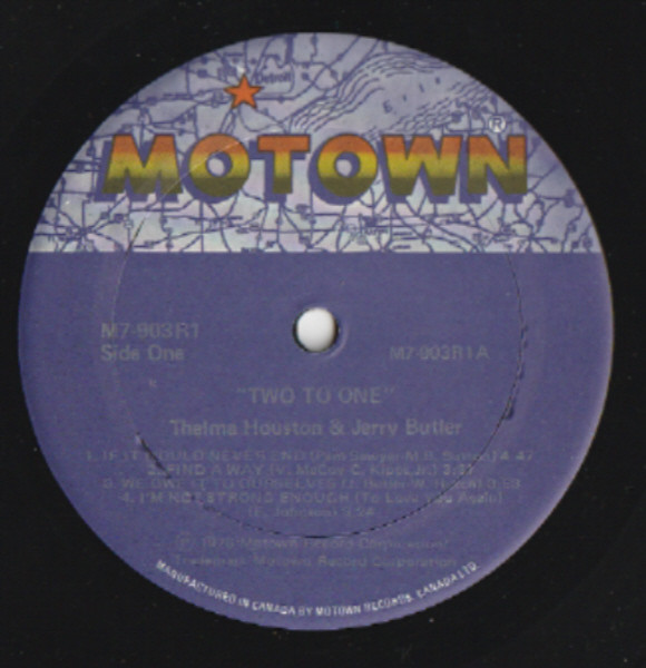 Thelma Houston & Jerry Butler - Two To One | Motown (M7-903R1) - 3 Thelma Houston & Jerry Butler - Two To One | Motown (M7-903R1) - 3