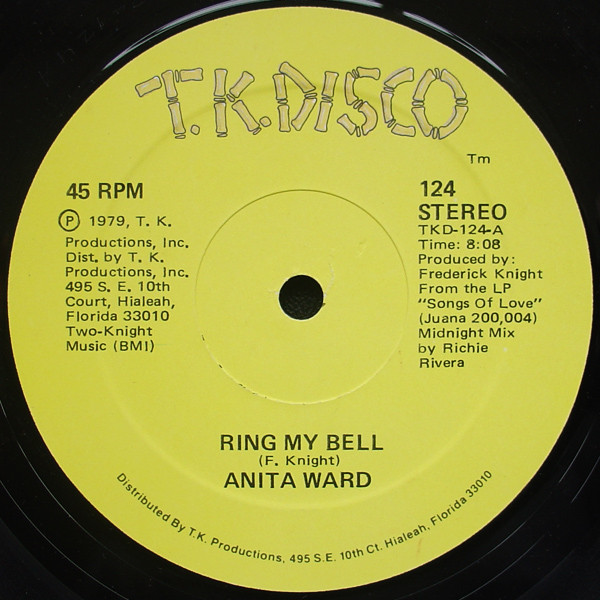 Anita Ward - Ring My Bell | T.K. Disco (124) - main