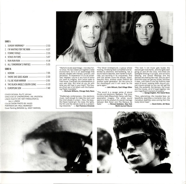 The Velvet Underground & Nico - The Velvet Underground & Nico | Verve Records (371 710-8) - 3 The Velvet Underground & Nico - The Velvet Underground & Nico | Verve Records (371 710-8) - 3