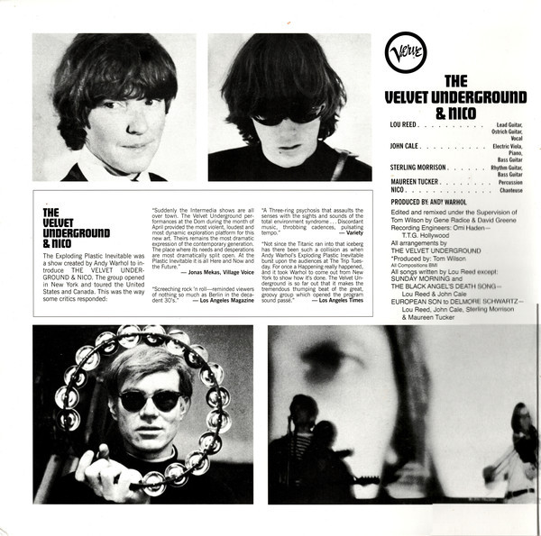 The Velvet Underground & Nico - The Velvet Underground & Nico | Verve Records (371 710-8) - 2 The Velvet Underground & Nico - The Velvet Underground & Nico | Verve Records (371 710-8) - 2
