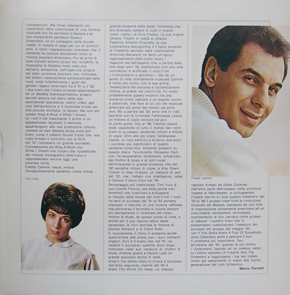 Various - Neil Sedaka / Freddy Cannon / Timi Yuro / Freddie & The Dreamers | Curcio (GSR-35) - 3