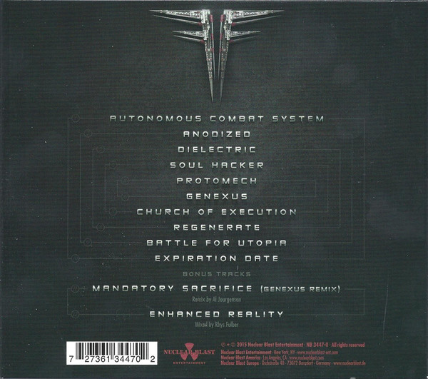 Fear Factory - Genexus (Limited Edition) [CD] | Nuclear Blast Entertainment (NB 3447-0) - 2