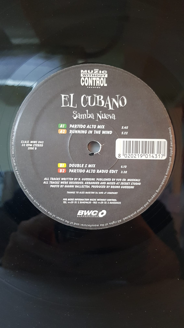El Cubano - Samba Nueva | Muzic Without Control Records (MWC 043) - 3 El Cubano - Samba Nueva | Muzic Without Control Records (MWC 043) - 3