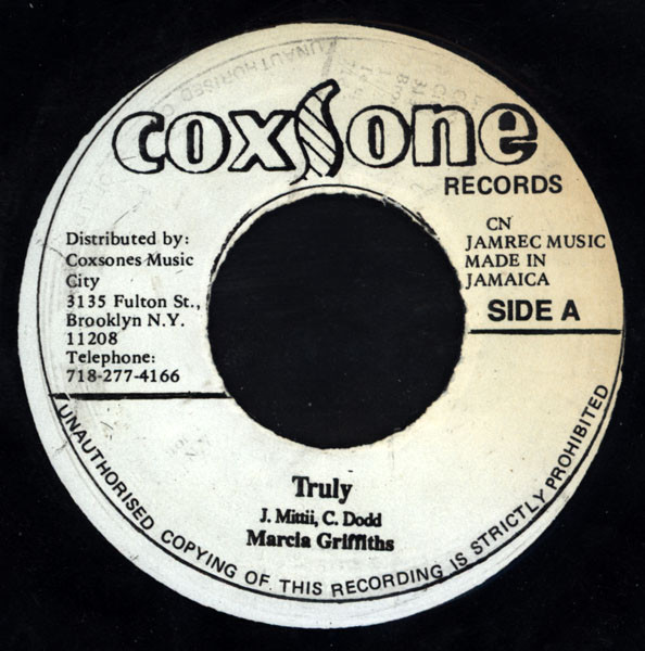 Marcia Griffiths - Truly | Coxsone Records (none) - main