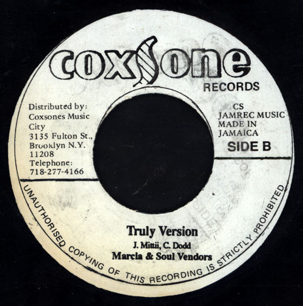 Marcia Griffiths - Truly | Coxsone Records (none) - 2