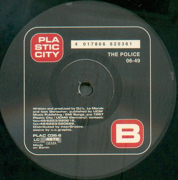 The Mulder - The Police | Plastic City (PLAC036-6) - 3