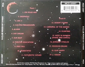 DJ X-Man - X-Club | MCA Music Entertainment, Lda (MCD 52007) - main DJ X-Man - X-Club | MCA Music Entertainment, Lda (MCD 52007) - main