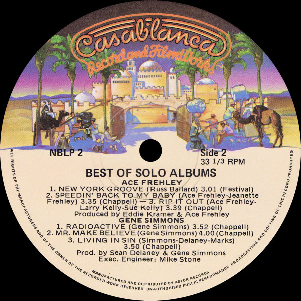 Kiss - The Best Of The Solo Albums | Casablanca (NBLP 2) - 3
