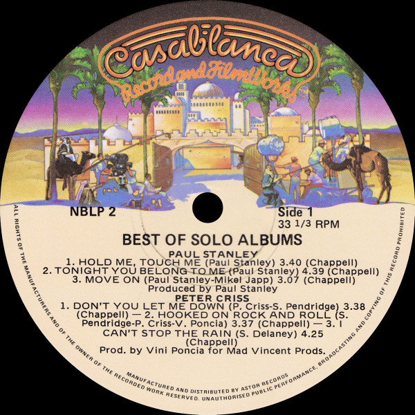 Kiss - The Best Of The Solo Albums | Casablanca (NBLP 2) - 2