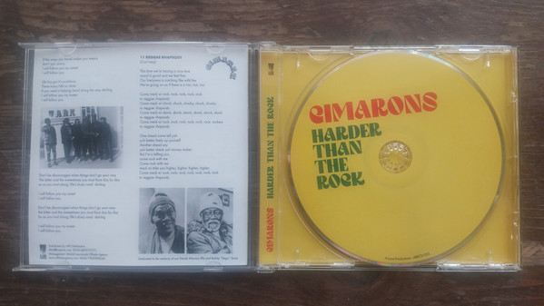 The Cimarons - Harder Than The Rock | A-Lone Productions (ARKCD-025) - 3 The Cimarons - Harder Than The Rock | A-Lone Productions (ARKCD-025) - 3