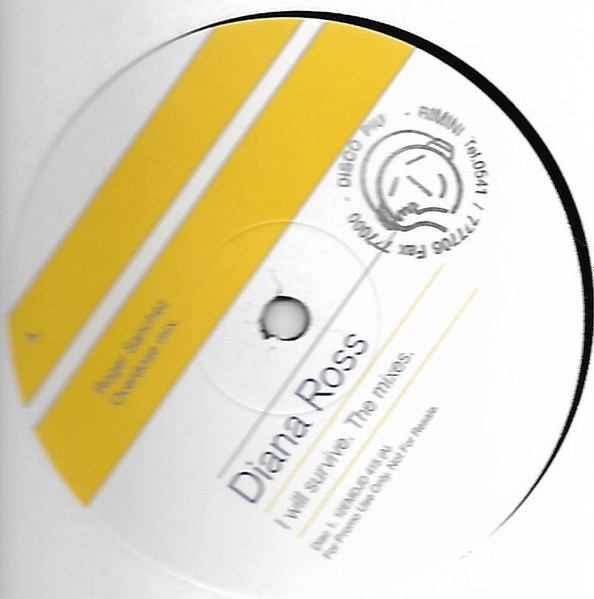 Diana Ross - I Will Survive (The Club Mixes) | EMI (12EMDJD 415) - main
