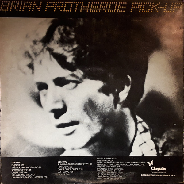 Brian Protheroe - Pick-Up | Chrysalis (CHR.1090) - 2