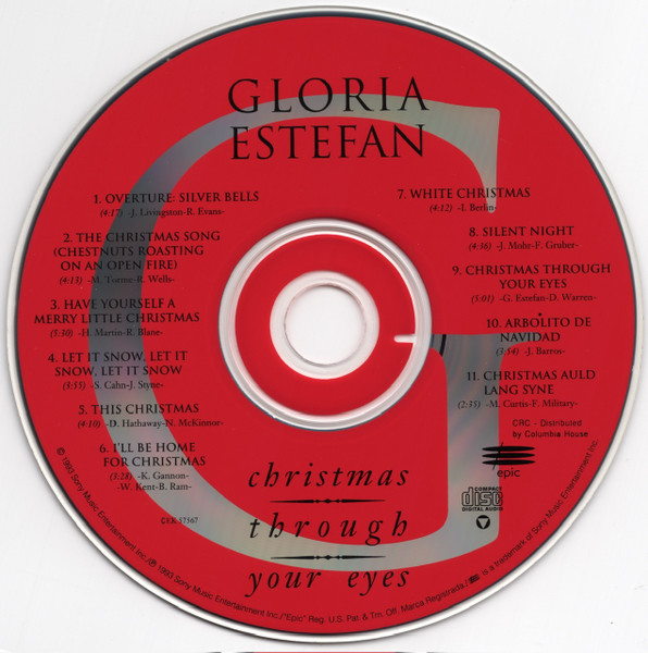 Gloria Estefan - Christmas Through Your Eyes | Epic (CEK 57567) - 4