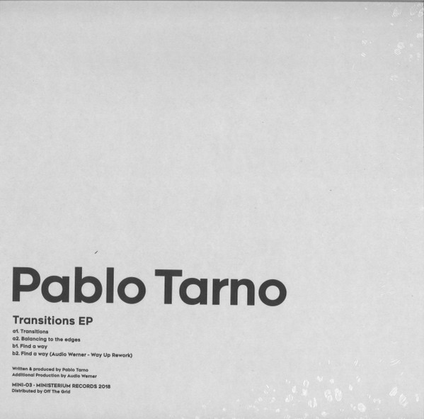 Pablo Tarno - Transitions EP | Ministerium Records (MINI-03)