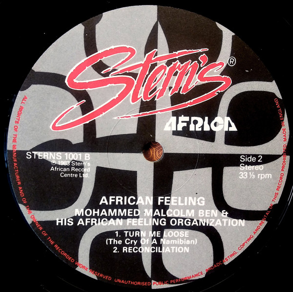 Mohammed Malcolm Ben & His African Feeling Organisation - African Feeling | Stern's Africa (STERNS 1001) - 4