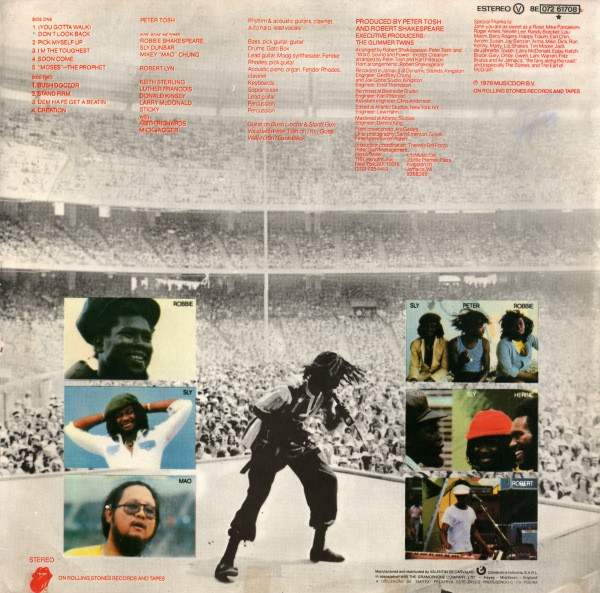 Peter Tosh - Bush Doctor | Rolling Stones Records (8E 072-61 708) - 2 Peter Tosh - Bush Doctor | Rolling Stones Records (8E 072-61 708) - 2