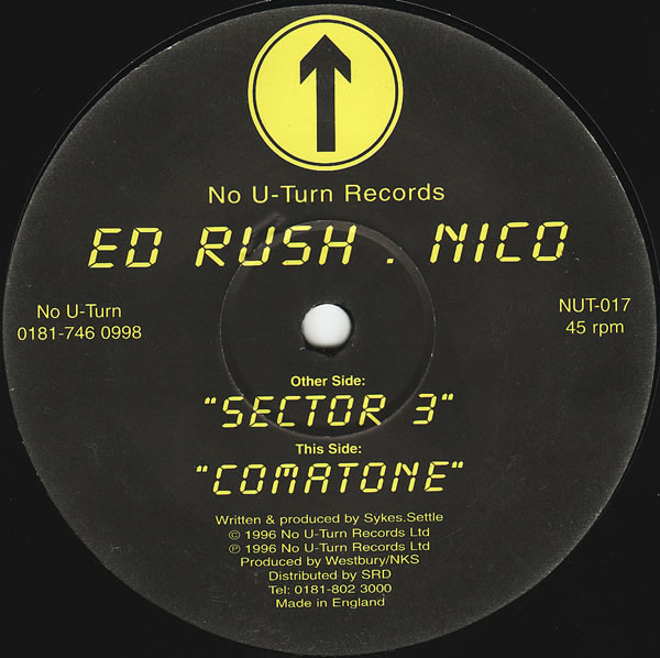 Ed Rush & Nico - Sector 3 | No U-Turn (NUT-017) - 4