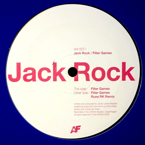 Jack Rock - Filter Games | ArtiFarti Records (Arti 007) - main Jack Rock - Filter Games | ArtiFarti Records (Arti 007) - main