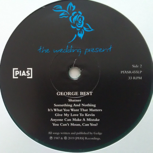 The Wedding Present - George Best | [PIAS] Recordings (PIASR455LP) - main