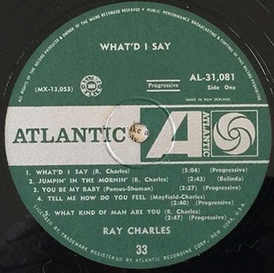 Ray Charles - What'd I Say | Atlantic (AL-31,081) - 3 Ray Charles - What'd I Say | Atlantic (AL-31,081) - 3