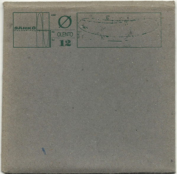 Ø - Olento | Sähkö Recordings (SÄHKÖ-012-CD) - 2