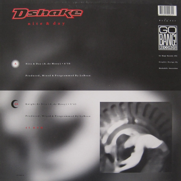 D-Shake - Nite & Day | Go Bang! Records (BANG 023) - 2