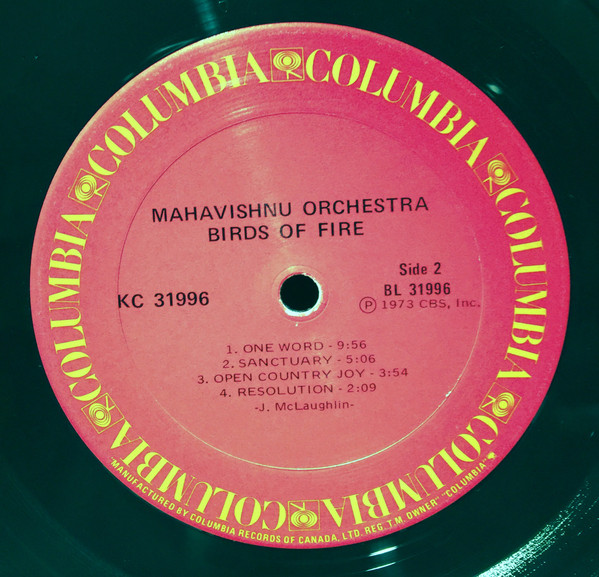 Mahavishnu Orchestra - Birds Of Fire | Columbia (KC 31996) - 3
