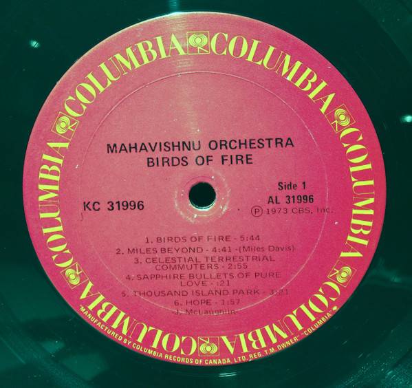 Mahavishnu Orchestra - Birds Of Fire | Columbia (KC 31996) - 4