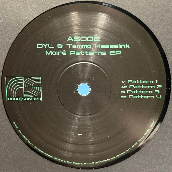 DYL & Tammo Hesselink - Moiré Patterns EP | Aura Sonora (AS002) - main