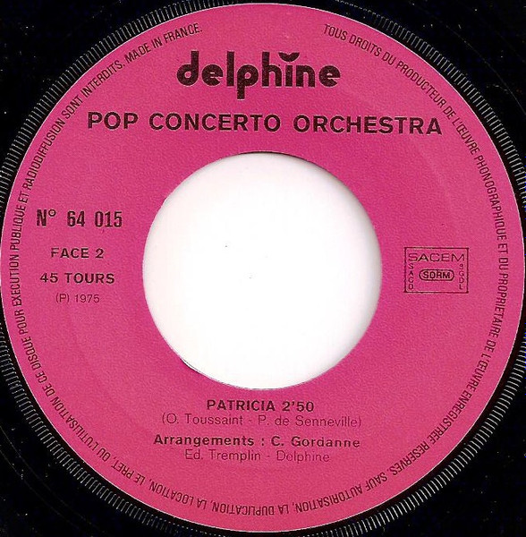 Pop Concerto Orchestra - You're A Laiyer | Delphine (64015) - 4