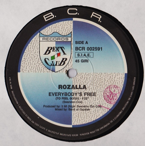 Rozalla - Everybody's Free (To Feel Good) | Beat Club Records (BCR 002591) - 2