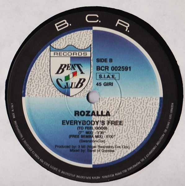 Rozalla - Everybody's Free (To Feel Good) | Beat Club Records (BCR 002591) - 3