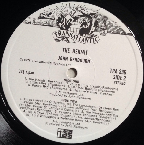 John Renbourn - The Hermit | Transatlantic Records (TRA 336) - 4