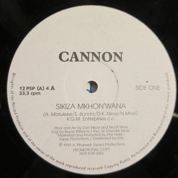 Cannon - Sikiza Mkhon'wana / Cannon | Phambili Siyaya Productions (12 PSP (A) 4) - 3