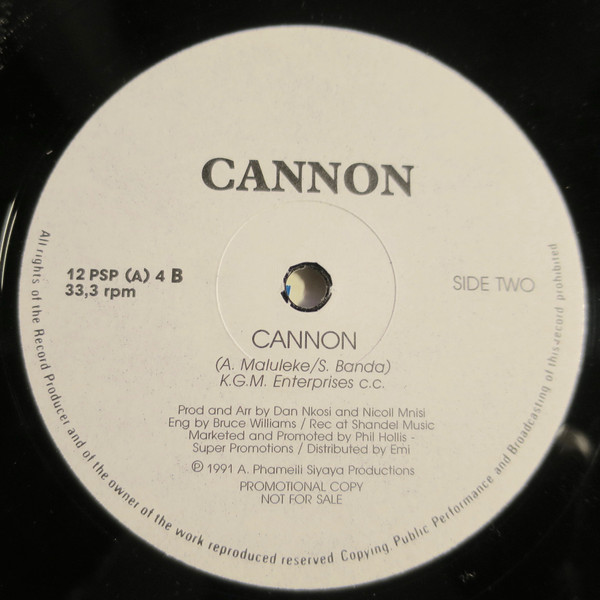 Cannon - Sikiza Mkhon'wana / Cannon | Phambili Siyaya Productions (12 PSP (A) 4) - 4
