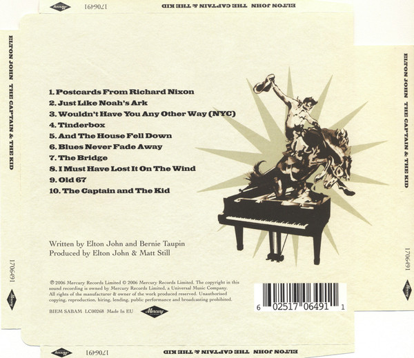 Elton John - The Captain & The Kid | Mercury (1706491) - 2