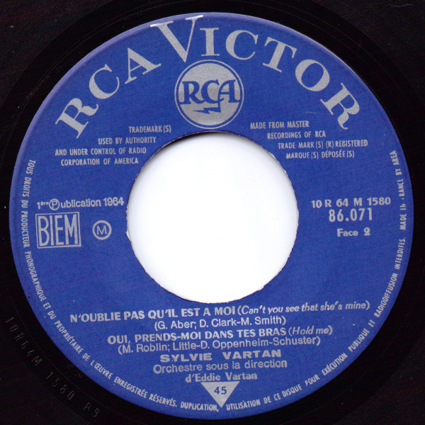 Sylvie Vartan - L'homme En Noir | RCA Victor (86.071) - 4 Sylvie Vartan - L'homme En Noir | RCA Victor (86.071) - 4